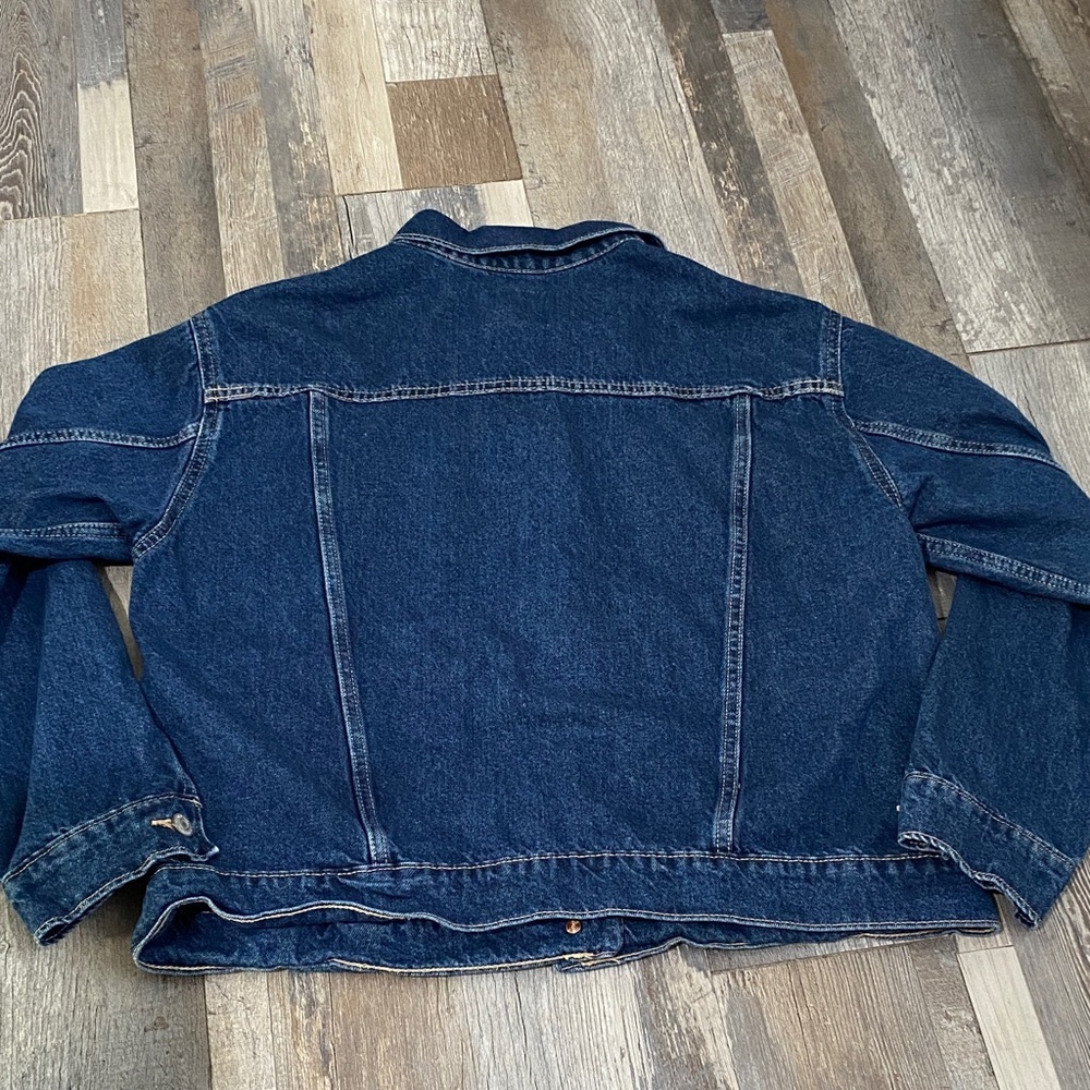 Women Old Navy Classic Blue Jean Jacket - Picture 9 of 14